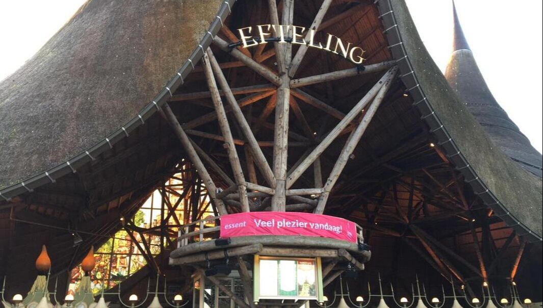 Ingang van attractie park de Efteling tijdens de Essent thuisvoordeel dagen actie van Ticketsplus